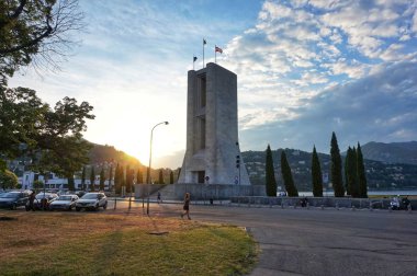 Öğleden sonra eski Como Sokakları.