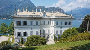 Bellagio Villa Menzi binası. Como Gölü.