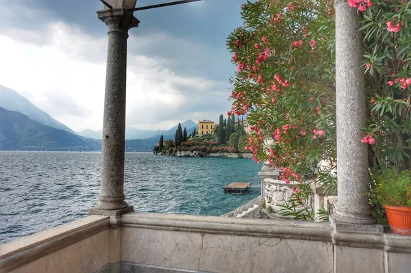 Bela Villa Monastero Lago Como — Fotografia de Stock