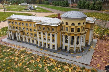 Vinnitsa Minyatür Müzesi 'ndeki Vinnitsa Bölgesel Konseyi Modeli.