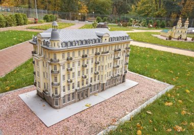 Vinnitsa 'daki Minyatür Müzesi' ndeki Savoy Otel 'in modeli..