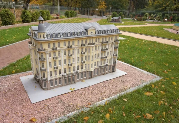 Model Hotelu Savoy Muzeum Miniatur Winnicy — Zdjęcie stockowe