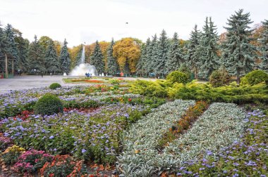 Vinnitsa 'daki Central City Parkı' ndaki çeşme..