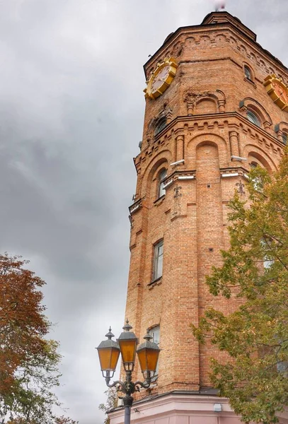 Fire Tower Vinnitsa Main Square — Stock Photo, Image