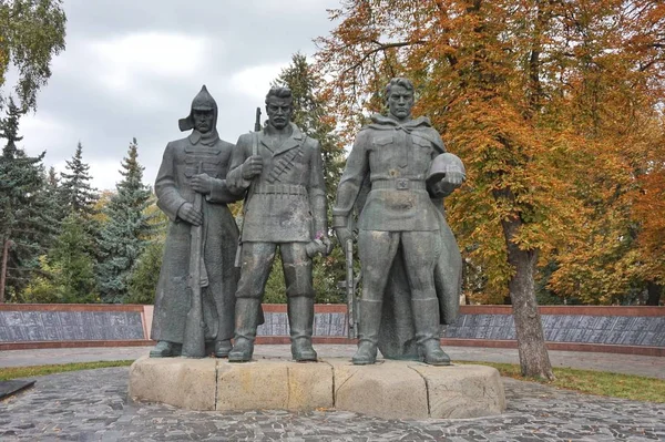 中央的战士 解放者纪念碑 — 图库照片