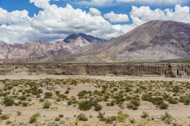 Nehir yatak ile and panorama