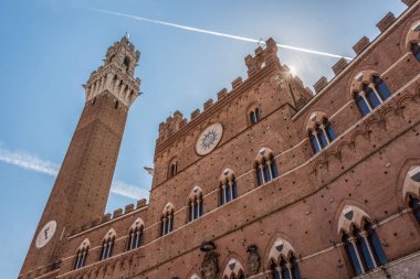 Siena Ve Torre del Mangia Palazzo Comunale cephebacklighting