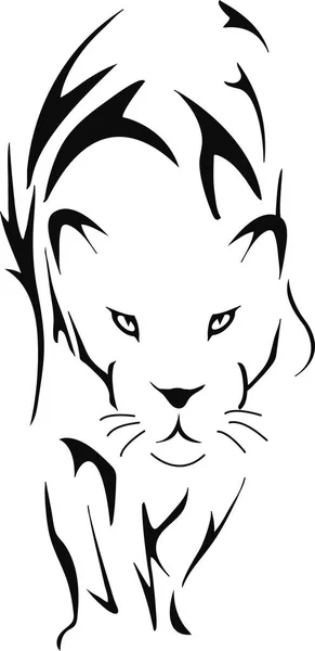 Croquis Lion — Image vectorielle