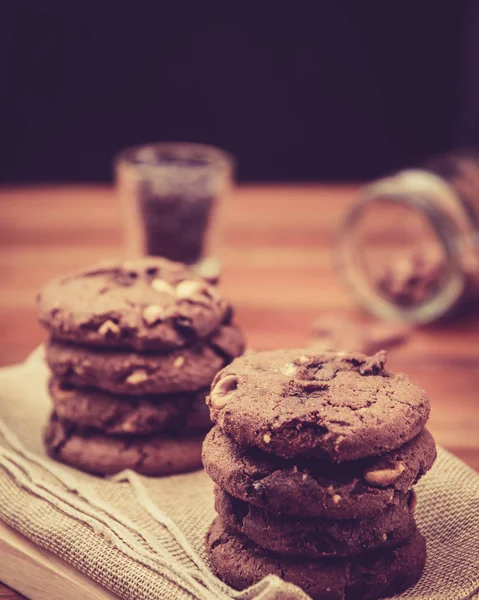 Ev yapımı kurabiye, vintage tarzı sesleri.