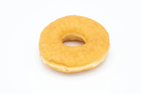 Donut isolado no fundo branco. — Fotografia de Stock