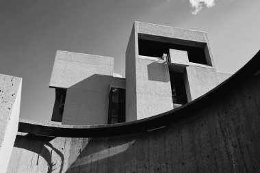 Boulder, Colorado - 18 Ağustos 2019: Ncar 'ın dışı, Ulusal Atmosferik Araştırma Merkezi mimari I.M. Pei!