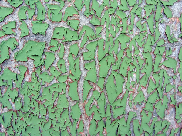 Old peeled flaked paint makes incredible pattern — Stock Photo, Image