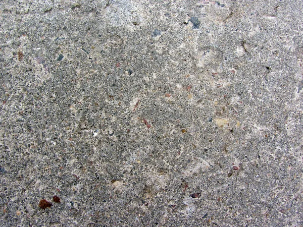 Smutsiga Grå Betong Väder Exponering Vägg Textur Med Små Stenar — Stockfoto