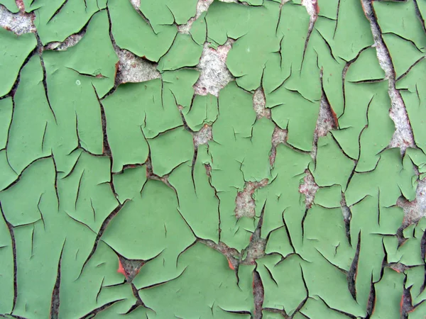 Old peeled flaked paint makes incredible pattern — Stock Photo, Image