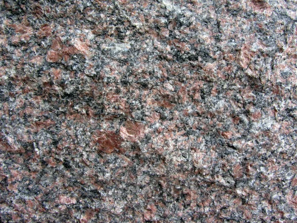 Granite stone cut texture macro closeup, old detailed rough grunge textured background — Stock Photo, Image