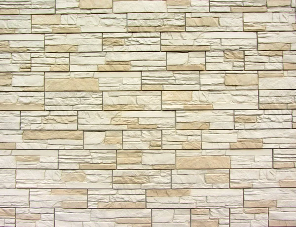 Faux stone bricks imitation decorative facing finishing wall texture.