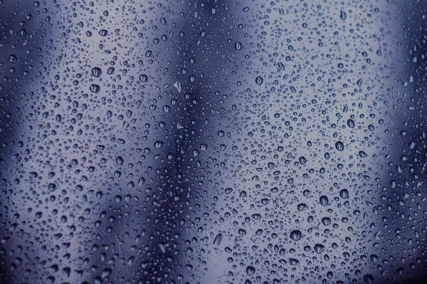 Blu ciano gocciolina d'acqua sfondo texture — Foto Stock