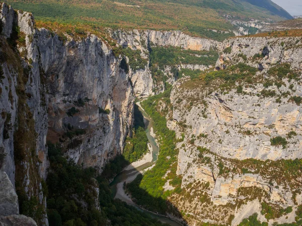 Вид на ущелье Вердон во Франции . — стоковое фото