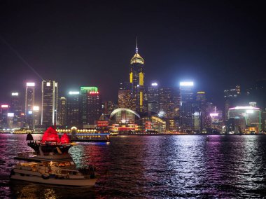 Hong kong manzarası.