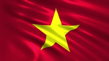 İpek ve gölge 3D animasyon 4 k bayrağı büyüleyici