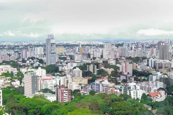 Vista Cidade Curitiba Brasil — Fotografia de Stock