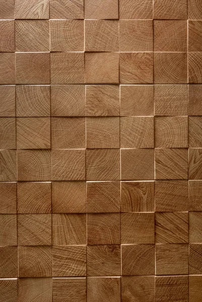 decorative wood bricks brown panel