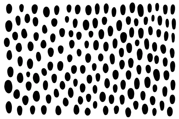 Abstract hand drawn vector dots in cartoon style background wallpaper — Stock Vector