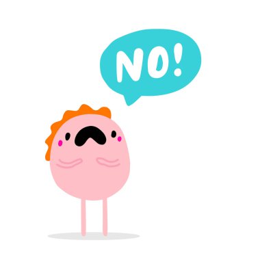 Çizgi film çizgi romancılarının bağırışlarında el çizimi vektör çizimi yok