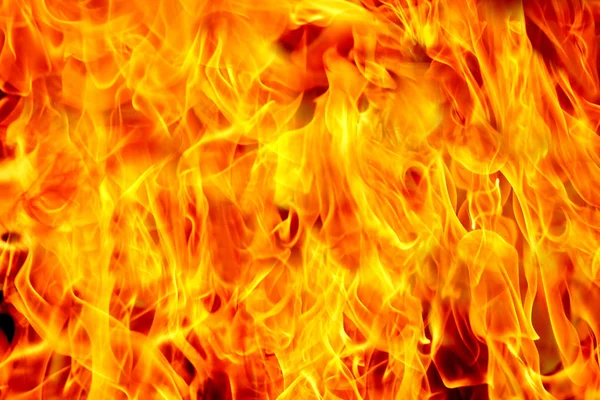 Ogień ogień płomień tekstury tła — Zdjęcie stockowe