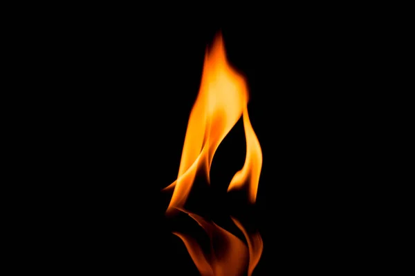 Fiamme di fuoco isolate — Foto Stock