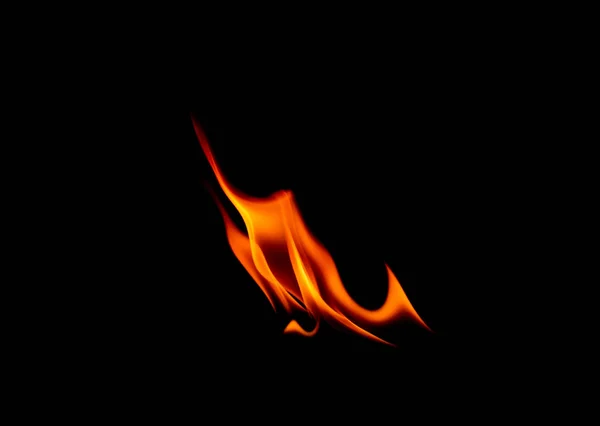 Brand vlammen. — Stockfoto