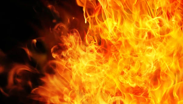 Lodern Feuer Flamme Textur Hintergrund — Stockfoto