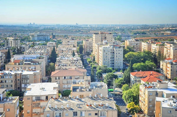 Rishon Letsiyon Israël Oktober 2011 Het Verdiepingen Tellende Residentiële Gebouwen — Stockfoto