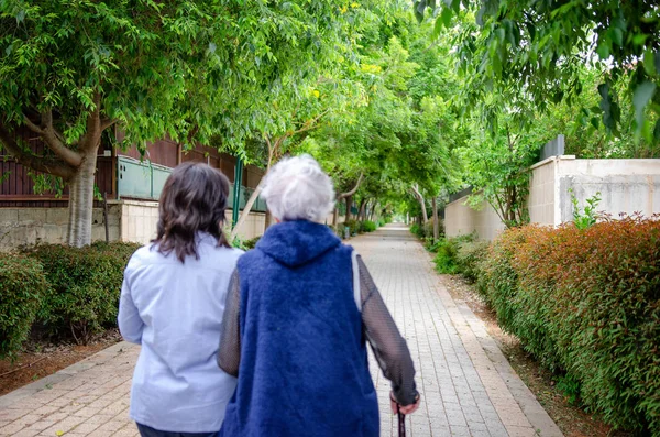 Advanced Psychotherapist Uses Innovative Solution Working Elderly Woman Appointed Time — Stock Photo, Image