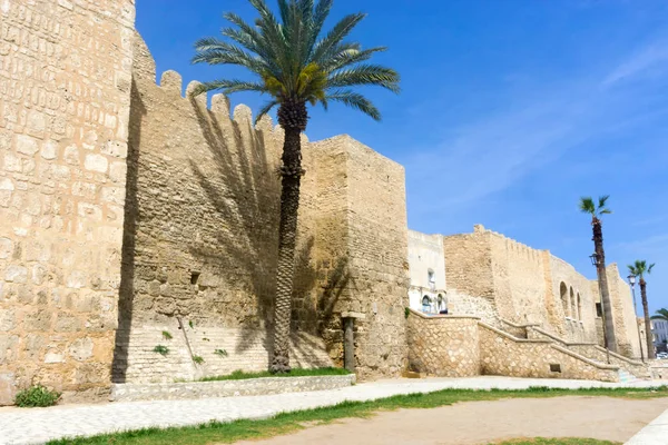 Murallas de la ciudad vieja de Sousse, Túnez . — Foto de Stock
