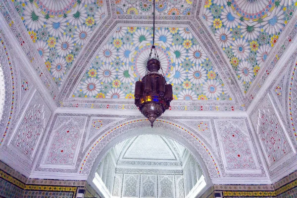 Bardo Müzesi'nde Güzel Dekore Tavan, Tunus, Tunus. — Stok fotoğraf