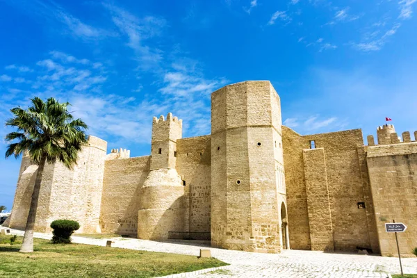 Paisaje urbano de Ribat en Monastir, Túnez — Foto de Stock