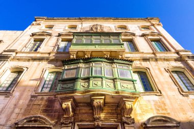 Valletta, Malta'da Geleneksel Buildign