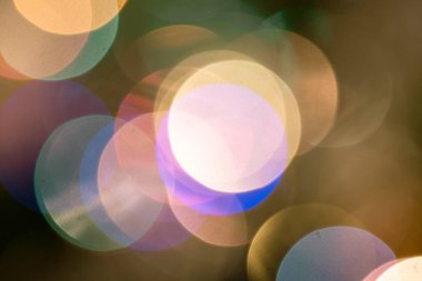 abstracte christmas lights bokeh achtergrond