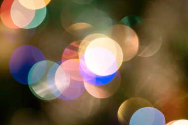 abstracte christmas lights bokeh achtergrond