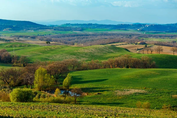 Scenery Beautiful Countryside Landscape Village Tuscany Italy Royalty Free Stock Images