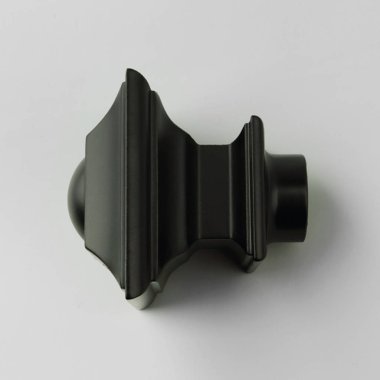 Dekoratif Metal perde kutup gri arka planda biten