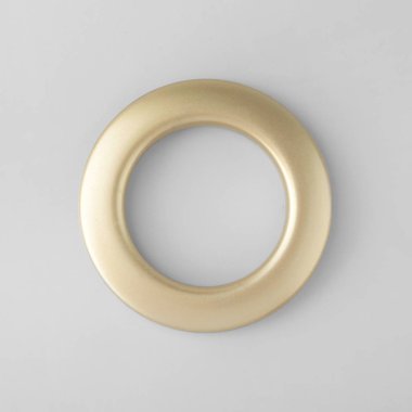 Gri arka planda korniş sabitleme için perde grommet halka