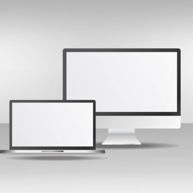 Gerçekçi bilgisayar ve dizüstü bilgisayar