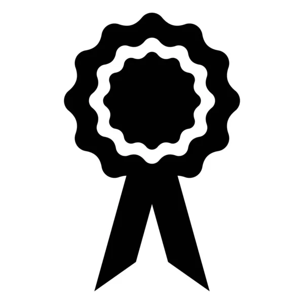 Award badge op witte achtergrond — Stockvector