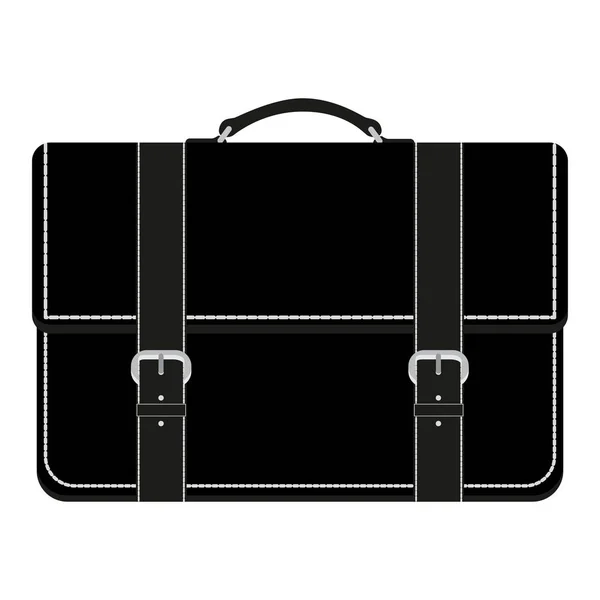 Men's Office Briefcase — Stock Vector