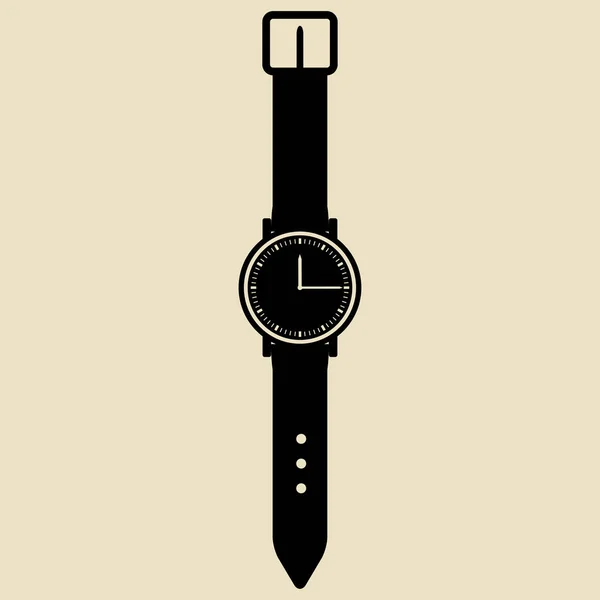 Векторная иллюстрация наручных часов — стоковый вектор