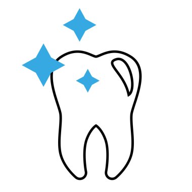 Kök ve parlaklık ile diş