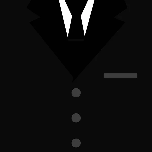 Фон чоловічого костюма, сорочки та краватки — стоковий вектор