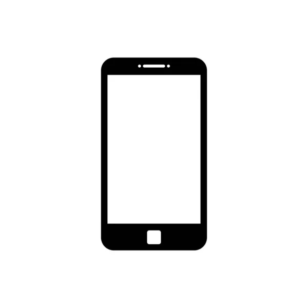 Icône téléphone ou mobile. Panneau téléphonique. Modèle de symbole Smartphone pour le Web ou les applications . — Image vectorielle